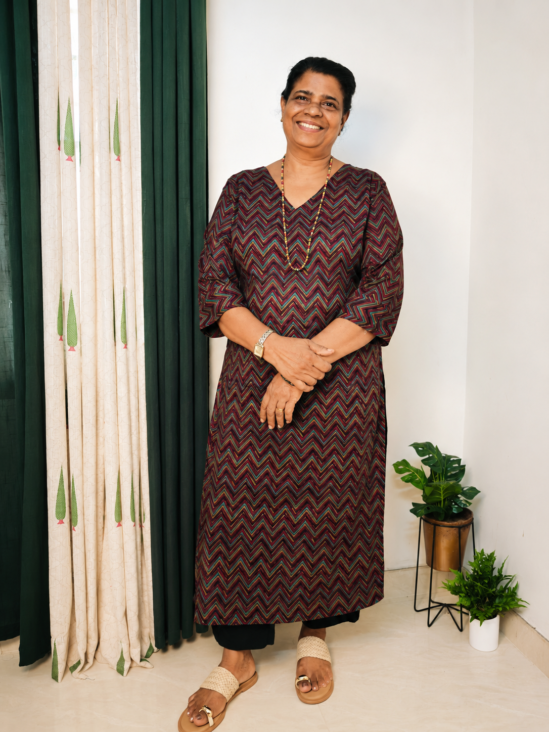 Rangrekha Kurti