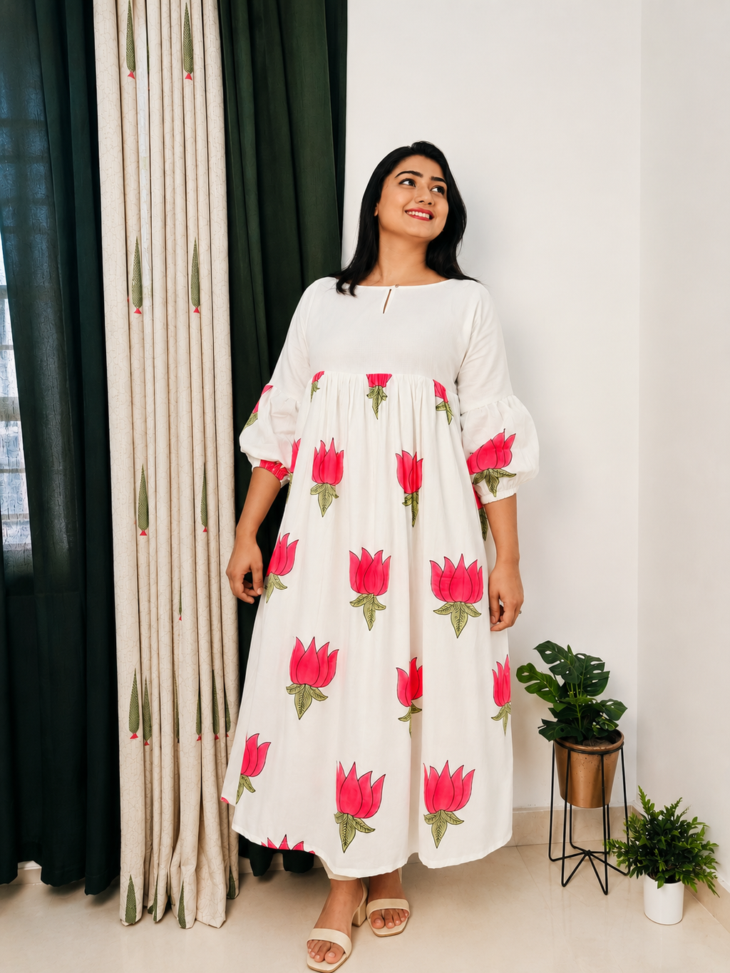 Gul Padma Cotton Kurti for Women